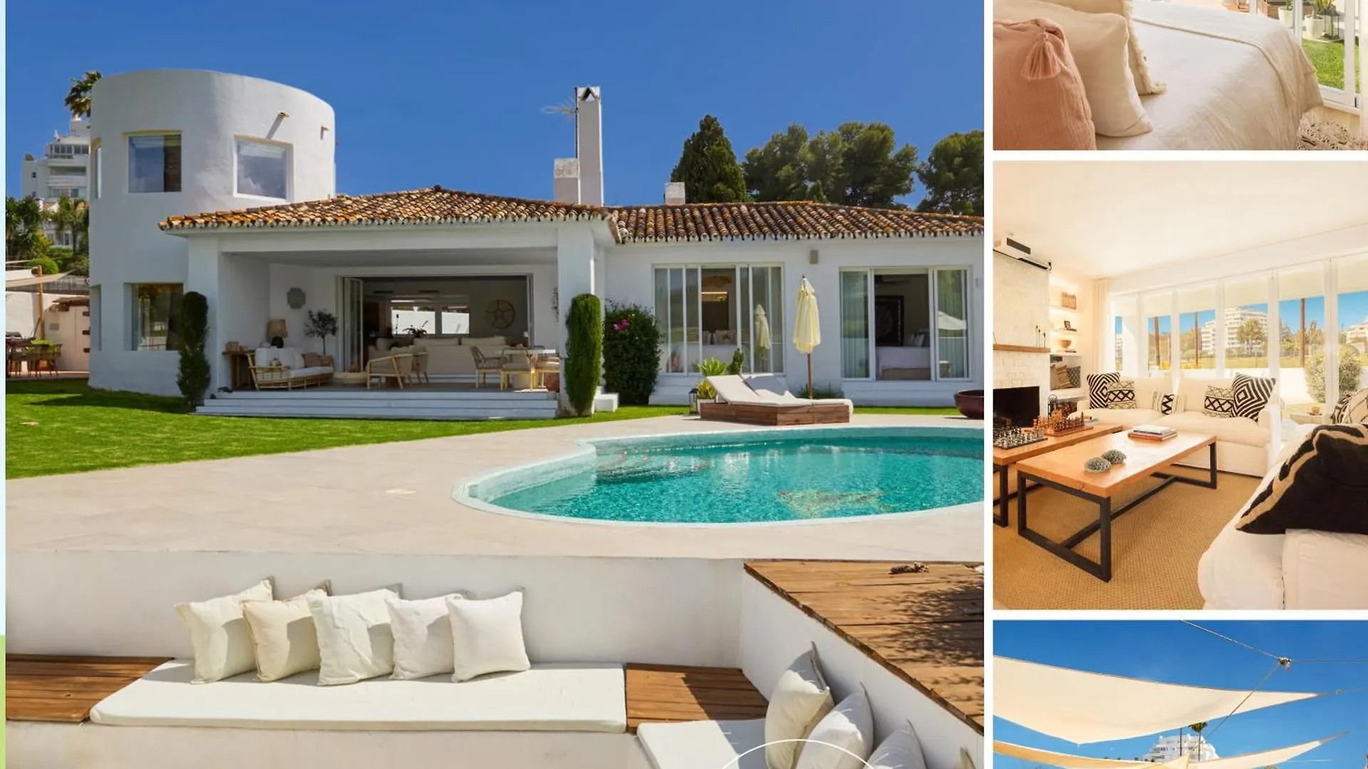 Vacation Marbella I Villa Moss, Golf-Front, Swimming-Pool, Minutes From The Marina And The Beach